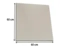 Produktbild: Tabletop Antirutschmatte Waschmaschinen-Auflagen 2er beige rutschfest, waschbar, 2-St., Textil-Finish Gummi-Matte als Trockner Waschmaschinen-Unterlage