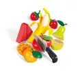 Produktbild: Hape Obst-Set - Holz Lebensmittel Spielzeug für Kinder, realistisches Küchenspielzeug für Rollenspiel und Lernspiel, Spielküche Zubehör, nachhaltiges Holzspielzeug, für Kinder ab 3 Jahre