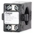 Produktbild: Hager SRA01005 Durchsteckstromwandler für Schiene/Kabel BG 113 100/5A 2,5VA Klas