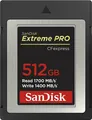Produktbild: SanDisk Extreme PRO R1700/W1400 CFexpress 2.0 Type B 512GB