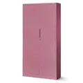 Produktbild: Jan Nowak Aktenschrank C001 Büroschrank Metallschrank Stahlschrank Aufbewahrungsschrank Pulverbeschichtet 4 Verstellbare Fachböden Abschließbar 185 cm x 90 cm x 40 cm (Rosa)