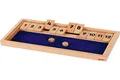 Produktbild: Würfelspiel Shut The Box 32,2 x 17,3 x 3,2 cm, Holz, 2 Würfel, per Stück