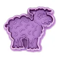 Produktbild: Städter Schaf 6,5 cm Lila / Violett