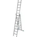 Produktbild: Krause Stabilo Sprossen-Vielzweck-Leiter 3 x 8 Sprossen mit Treppenfunktion