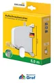 Produktbild: SCHELLENBERG Aufschraubwickler MINI mit Rollladengurt, schwenkbar, weiß /#830436