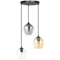 Produktbild: Hängeleuchte Istar, Schwarz, Metall, Glas, 40x100x40 cm, RoHS, CE, Lampen & Leuchten, Innenbeleuchtung, Leuchten nach Räumen, Esstischlampen