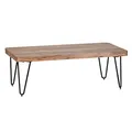 Produktbild: WOHNLING Couchtisch Massivholz akazie 115,0 x 60,0 x 40,0 cm