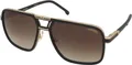 Produktbild: CARRERA CARRERA 1071/S I46 MATTE BLACK GOLD 61/16/145 Herren Sonnenbrillen