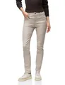 Produktbild: Street One Slim Fit Coated Hose Dark Moonstone Sand 46