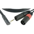 Produktbild: Klotz Einsteckkabel, 2 x XLR-M/3,5 Sym 2 m, Ay9A0200