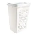Produktbild: Teko-plastic Bekaform Wäschebox Bekaform Wäschesammler 60 L weiß Abmessungen 44x35x61 cm 10337002