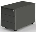 Produktbild: KERKMANN Container Rollcontainer 3 Schubladen BxTxH 43x80x54cm mit Zentralschloss anthraz