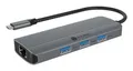 Produktbild: IB-DK4034A-CPD ICY BOX Dockingstation 6 in 1 1xHDMI 4K60Hz 3x USB-A ~D~