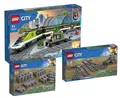 Produktbild: LEGO® City - 60337 Personen-Schnellzug 60205 Schienen 60238 Weichen - neu, ovp