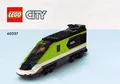 Produktbild: LEGO® City Eisenbahn Zug Lok Waggon Endwaggon aus 60337 - OHNE Powered Up - NEU