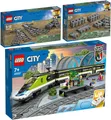 Produktbild: LEGO® City 60337 Personenzug Set + 20 Schienen 6 Weichen - XL Eisenbahn Set NEU