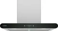 Produktbild: Klarstein CurveVent Dunstabzugshaube - 60 cm Wandhaube, 700 m³/h Luftstrom, A+ Energieeffizienz, Touch-Bedienung, LED-Beleuchtung, 56 dB, Schwarz, Abluft & Kohlefilter