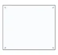 Produktbild: vidaXL Küchenrückwand, Spritzschutz Küche Transparent 70x60 cm Hartglas