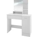 Produktbild: Schminktisch mit Spiegel Kosmetiktisch Ablagen Frisiertisch Schublade Kommode