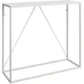 Produktbild: Konsolentisch, Weiß, Metall, 90x80x30 cm, Wohnzimmer, Wohnzimmertische, Konsolentische