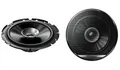 Produktbild: PIONEER TS-G1710F 17 cm Doppelmembranlautsprecher Set mit 2 Lautsprechern (je 280 W max., 40 W Sinus), kraftvoller Klang, hoher Wirkungsgrad, 49.7 mm Einbautiefe, 144 mm Einbauausschnitt, mit Gitter