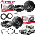 Produktbild: Set 4 Lautsprecher Pioneer Vorne Hinten für Panda 169 Von 2003 Doppelt Kegel
