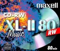 Produktbild: Maxell CD-Rohling 10 Maxell Rohlinge CD-RW Audio 80 Minuten Musik Jewelcase