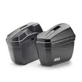 Produktbild: GIVI Paar Schwarze Seitenkoffer E22