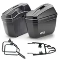 Produktbild: GIVI E22N Seitenkoffer Schwarz 22LT Träger Für TRIUMPH BONNEVILLE T120 2016 2017