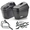Produktbild: GIVI E22N 22LT Seitentaschen mit Träger für HONDA VFR 800 1998 1999 Nero