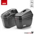 Produktbild: GIVI E22N Monokey E22 Seitenkoffer aus schwarzem ABS