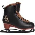 Produktbild: Chaya Merlot Black – hochwertiger und komfortabler Damen Schlittschuh mit Edelstahlkufe Gr. 35-42 für Anfänger und Fortgeschrittene - Schwarz - 38