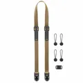 Produktbild: Peak Design Leash -Coyote (Braun/Beige) - Schlanker Kameragurt für Systemkameras und kleinere DSLRs
