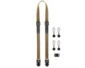 Produktbild: Peak Design Tragegurt Leash Coyote (Beige)-4in1-Kameragurt für kleine SLR- und Systemkameras