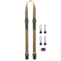 Produktbild: Peak Design Leash Coyote (Beige) - 4in1-Kameragurt für kleine SLR- und Systemkam