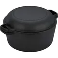 Produktbild: Dutch Oven CI 350, Ø 26 cm, 2-in-1 Brat- und Kochtopf, Gusseisen