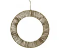 Produktbild: Viana Hängedekoration Boho Dekoring Wandkranz Jute Metall Vintage Trockenblumen