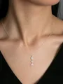 Produktbild: Heliophilia Silber-Halskette mit Anhänger - (L)43 cm, Silber-, Damen