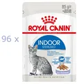 Produktbild: 96 x 85 g Royal Canin Indoor Sterilised (€ 15,90/kg) in Gelee Katzen-Nassfutter
