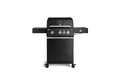 Produktbild: BURNHARD® Gasgrill 3-Brenner 2x Edelstahl-Stabbrenner à 3,75 kW, 1x Infrarot-Keramikbrenner à 3,75 kW, Seitenkochfeld, Edelstahlrost, Piezo-Zündung – FRED Deluxe