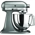 Produktbild: KitchenAid Artisan 5KSM125-ECU Silber  Küchenmaschine mit kippbarem Kopf