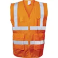 Produktbild: Safestyle Warnweste EWALD Grösse XL orange EN ISO 20471 Kl. EN ISO 13688 (XL) (23511-3)