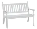 Produktbild: Blome Gartenbank Hohenzollern (1-St), 2-sitzer 115cm, wetterfester Kunststoff, weiß