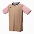 Produktbild: Yonex Sport-Tshirt Practice Colourblock 16745 (100% Polyester) 2025 hellbraun/pink Jungen, Größe: J140