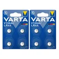 Produktbild: 2x V13GA VARTA Knopfzelle Batterie LR44 AG13 13GA V76PX SR44 V 13 GA 4er Blister