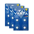Produktbild: 3x 4er Blister V13GA VARTA Knopfzelle Batterie LR44 AG13 13GA V76PX SR44 V 13 GA