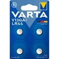 Produktbild: VARTA Knopfzellen V13GA/LR44 Alkali-Mangan 1,5 V, 4 St.