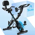 Produktbild: 5-in-1 Heimtrainer Fahrrad, 2025 Neu Hometrainer Fahrrad mit 16 Stufen Magnet...