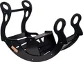 Produktbild: KiddyMoon Rocker WR-001 Bogen Wippe Holzspielzeug Montessori Kletterbogen Für Babys Und Kinder, Schwarz