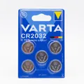 Produktbild: 5x CR2032 2032 CR-2032 VARTA Lithium Knopfzellen 3,0V Blister-Verpackung